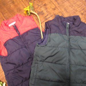 Toddler Boy Crown and Ivory Vests -